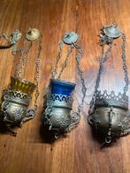 Antieke wierookbranders/godslampjes, Ophalen of Verzenden