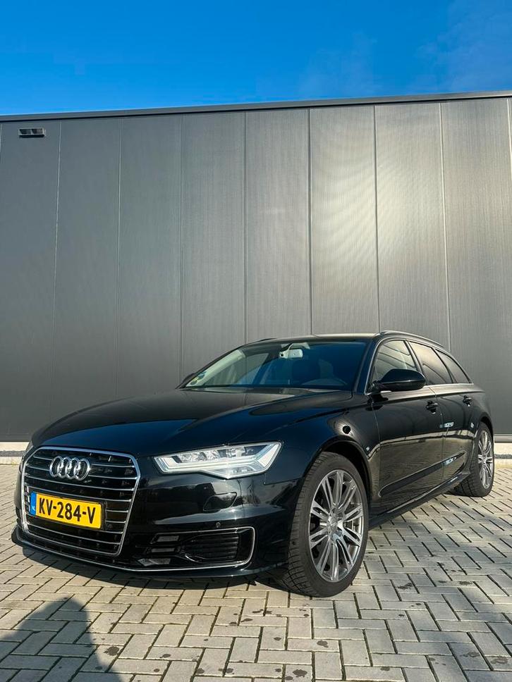 Audi A6 3.0 TDI 160KW Avant AUT 2016 Zwart, Auto's, Audi, Particulier, A6, Diesel, B, Stationwagon, Automaat, Geïmporteerd, Zwart