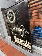 Vintage Torpedo Reclamebord 1937, Reclamebord, Gebruikt, ., Ophalen of Verzenden