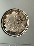 Kuifje- Tintin 10 euro zilver proof België, Setje, Zilver, Ophalen of Verzenden, Zilver