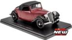 Citroen Traction 7C Cabriolet Closed Top - 1934 - 1:24, Overige merken, Auto, Ophalen of Verzenden, Eiberstraat 9 te Dokkum