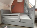 Peuterbed Milly & Mo grey 70x150cm, Ophalen, Gebruikt, 70 tot 85 cm, 140 tot 160 cm