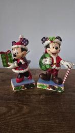Disney Traditions Mickey en Minnie Holiday set, Ophalen of Verzenden, Zo goed als nieuw, Overige typen