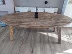Eettafel Bassano, Huis en Inrichting, Tafels | Eettafels, Ophalen, Zo goed als nieuw, Rechthoekig, 50 tot 100 cm