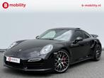Porsche 911 3.8 Turbo 521PK Sport Chrono Pakket Plus Schuif/, Automaat, Gebruikt, 4 stoelen, Zwart