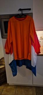 Oranje shirt met op de rug Nederlandse vlag, Ophalen of Verzenden, Nieuw, Oranje of Koningsdag