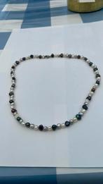 Parelketting met echte zoetwater parels 47 cm lang, Ophalen of Verzenden, Overige materialen, Ketting, Met edelsteen