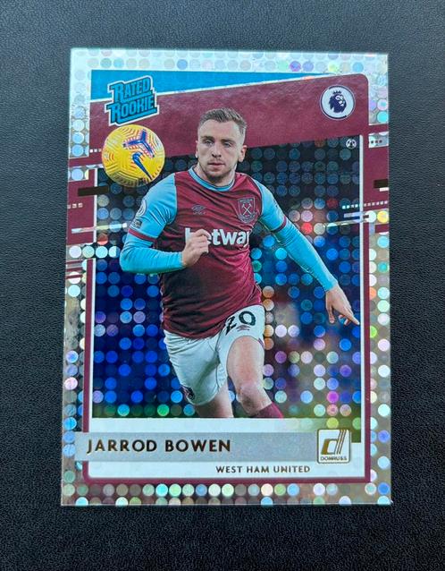 JARROD BOWEN | RATED ROOKIE | SILVER CIRCLES, Hobby en Vrije tijd, Stickers en Plaatjes, Zo goed als nieuw, Plaatje, Ophalen of Verzenden
