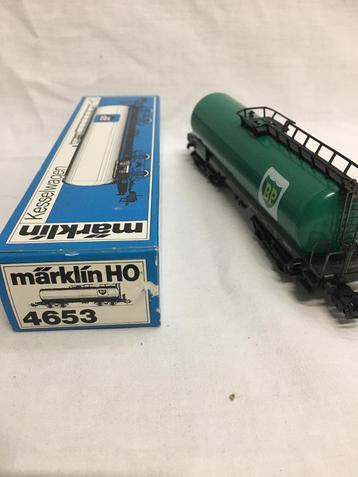 Märklin 4653, 4 assige ketelwagen BP beschikbaar voor biedingen