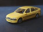 1:87 Opel Vectra B 5-deurs Opel- geel Herpa € 5,5, Verzenden, Zo goed als nieuw, Auto, Herpa
