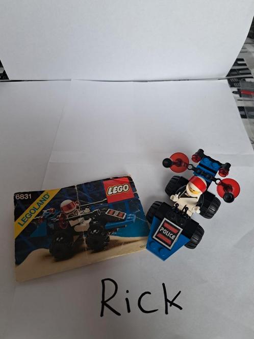 Lego 6831 bericht decoder space police, Kinderen en Baby's, Speelgoed | Duplo en Lego, Gebruikt, Ophalen of Verzenden