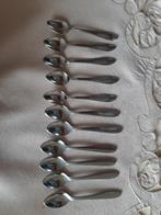 Kleine verzilverde  lepeltjes, 11 stuks  merk Gero Zilmeta,, Antiek en Kunst, Ophalen of Verzenden