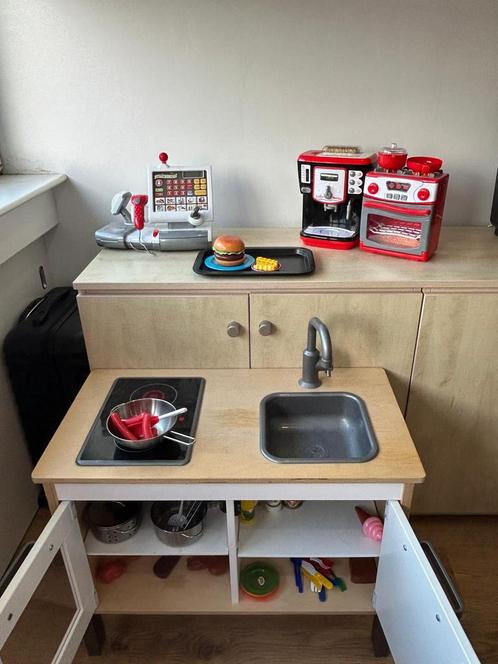 Complete Speelkeuken Set met Accessoires - Topstaat, Verzamelen, Speelgoed, Zo goed als nieuw, Ophalen