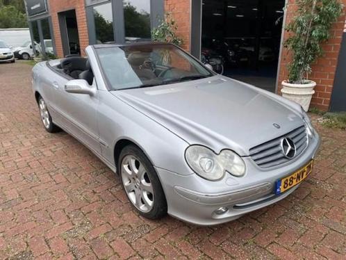 Mercedes-Benz CLK 3.2 Clk320 Cabriolet AUT 2004 Grijs, Auto's, Mercedes-Benz, Bedrijf, CLK, ABS, Airbags, Airconditioning, Alarm