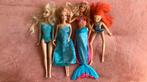 Barbypop poppen met olaf kam en spiegel doosje, Kinderen en Baby's, Ophalen of Verzenden, Zo goed als nieuw, Barbie