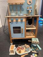 Little dutch houten keuken + koffiezetapparaat + theeservies, Kinderen en Baby's, Speelgoed | Speelkeukens, Ophalen, Gebruikt