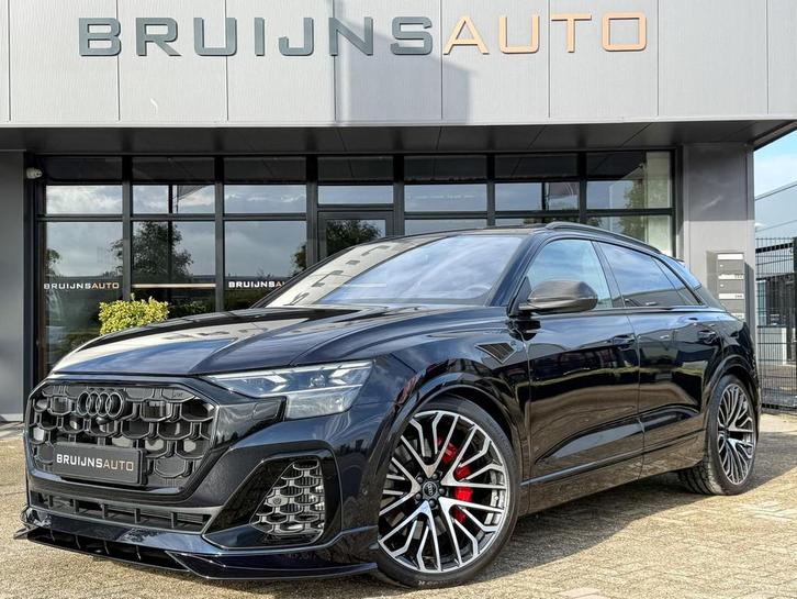 Audi Q8 60 TFSI e ABT Aero Audi Exclusive Lak |Head-up|4Wstu, Auto's, Audi, Bedrijf, Te koop, Q8, 360° camera, 4x4, ABS, Achteruitrijcamera