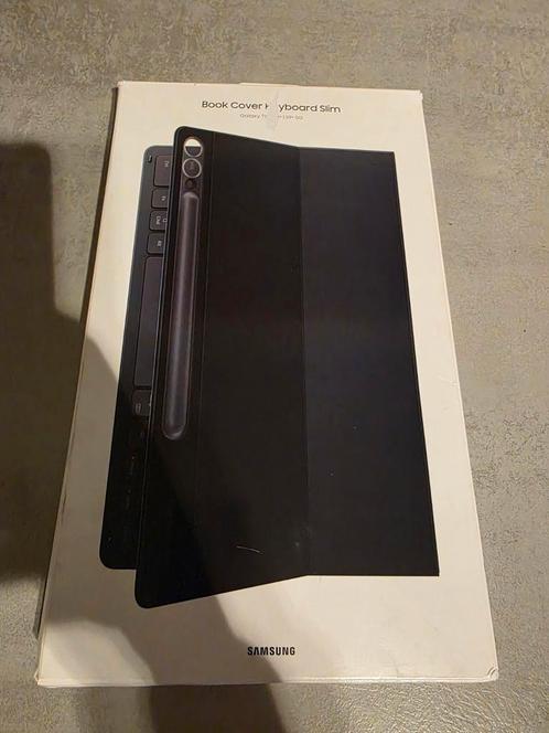 Samsung S9plus en S10 plus keyboardcover EF-DX810, Computers en Software, Tablet-hoezen, Zo goed als nieuw, Bescherming voor- en achterkant