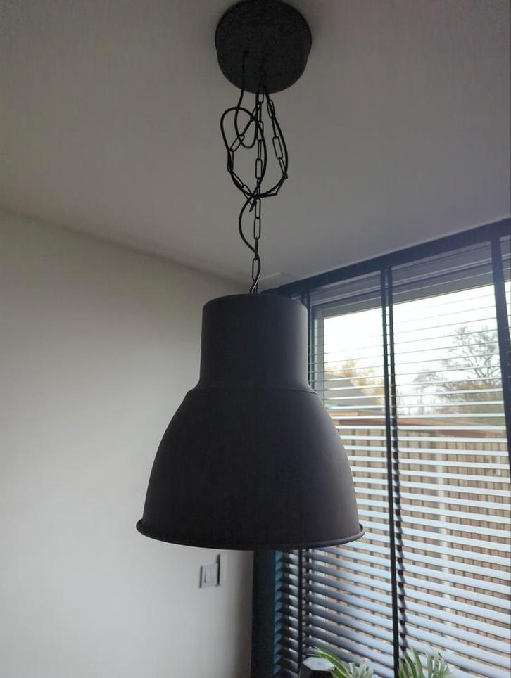 Ikea Hektar Lamp 38cm - Zonder Lichtbron, Huis en Inrichting, Lampen | Hanglampen, Zo goed als nieuw, Minder dan 50 cm, Metaal