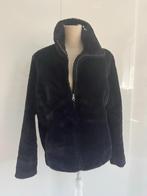 Zwarte fluffy esmara jas Medium, Kleding | Dames, Jassen | Winter, Maat 38/40 (M), Zwart, Zo goed als nieuw, Esmara