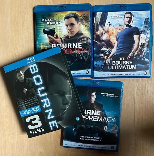 BOURNE TRILOGY BLU-RAY BOX NLO HI-DEF JASON BOURN MATT DAMON, Cd's en Dvd's, Blu-ray, Gebruikt, Actie, Verzenden