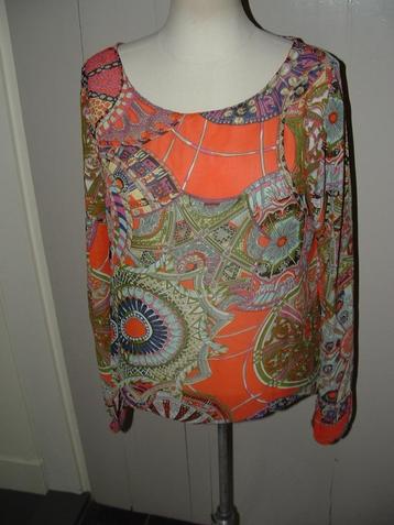 Jcki's Collection top maat 36 fleurig en transparant beschikbaar voor biedingen