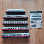 Fleischmann treinset met lok 4375, Hobby en Vrije tijd, Modeltreinen | H0, Gebruikt, Fleischmann, Ophalen of Verzenden, Gelijkstroom