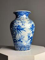Grote vaas Blauw Wit vintage, Ophalen