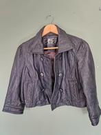Bolero, soepel grijs leer, Maat 38/40 (M), Ophalen of Verzenden, Zo goed als nieuw, Jasje