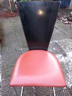 Dutch Design Harvink Zino stoelen rood/zwart - 6 stuks, Huis en Inrichting, Stoelen, Ophalen, Gebruikt, Overige kleuren, Memphis