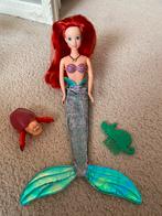 Disney princess barbie Ariel met geluid, Ophalen of Verzenden, Zo goed als nieuw, Barbie
