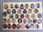 36 kleine stickers Kuifje van Monty chewing gum, Hobby en Vrije tijd, Stickers en Plaatjes, Ophalen of Verzenden, Gebruikt, Meerdere stickers