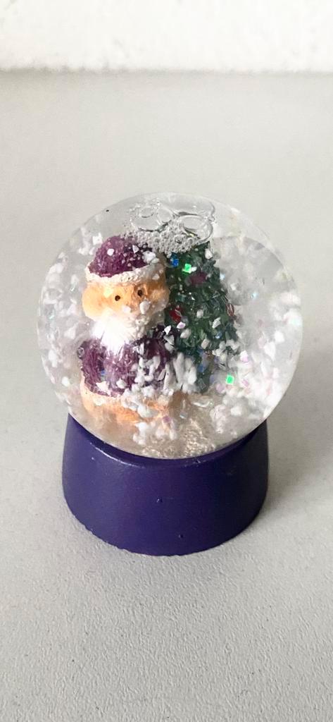 grappige MINIATUUR ‘KERST’ SNEEUWBOL, Diversen, Kerst, Nieuw, Ophalen