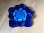 Kussen bloem flower Swiss Made uit Zwitserland Interio, Ophalen of Verzenden, Zo goed als nieuw, Blauw, Overige vormen