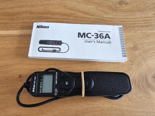 Nikon MC-36A afstandsbedieningskabel met timer, Audio, Tv en Foto, Fotografie | Fotostudio en Toebehoren, Zo goed als nieuw, Overige typen