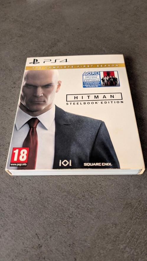 PS4 The Complete First Season Hitman Steelbook Edition, Spelcomputers en Games, Games | Sony PlayStation 4, Zo goed als nieuw