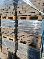 Mooie gebakken dikformaat rood op pallets! 62m2, Tuin en Terras, Tegels en Klinkers, Ophalen, Gebruikt, Klinkers, Natuursteen