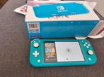 Blauwe Switch lite, Spelcomputers en Games, Spelcomputers | Nintendo Switch Lite, Ophalen, Turquoise, Gebruikt