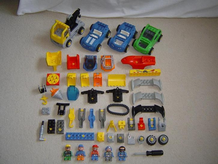 diverse toolo onderdelen, technisch duplo, Kinderen en Baby's, Speelgoed | Duplo en Lego, Gebruikt, Duplo, Complete set, Ophalen of Verzenden