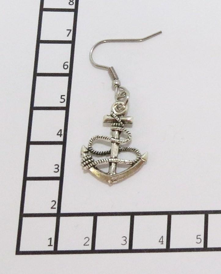 1 oorbel voor de Zeeman/vrouw  €5,50 incl verzenden postnl, Sieraden, Tassen en Uiterlijk, Oorbellen, Nieuw, Hangers, Overige materialen