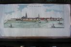 Zaltbommel Salt - Boemel Aanzicht Blaeu 1649 Gekleurd, Ophalen of Verzenden