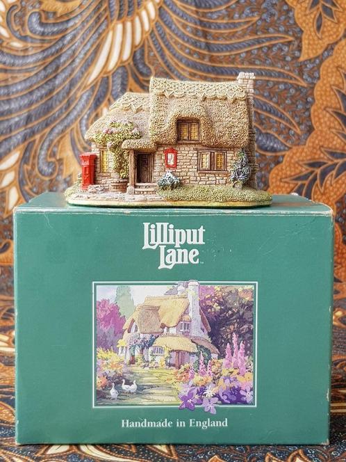 Vintage Engels Lilliput Lane huisje Pennys Post in de doos., Antiek en Kunst, Antiek | Woonaccessoires, Ophalen of Verzenden