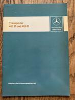 Mercedes handboek transporter 407 D en 409 D, Ophalen of Verzenden