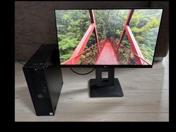 Dell Optiplex 3060 i5 hexacore/ssd/16gb ram/win11/23"monitor beschikbaar voor biedingen