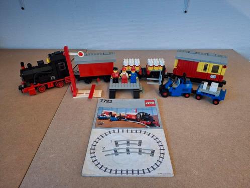 Lego 7722 Steam Cargo Train, battery. Jaren 80 Trains, Kinderen en Baby's, Speelgoed | Duplo en Lego, Gebruikt, Lego, Complete set