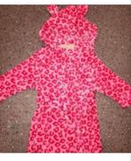 Badjas tijgerprint roze maat 74 lazywear, Ophalen of Verzenden, Zo goed als nieuw, Meisje