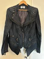 Biker jasje met studs, Kleding | Dames, Ophalen of Verzenden, Nieuw, Maat 42/44 (L), Zwart