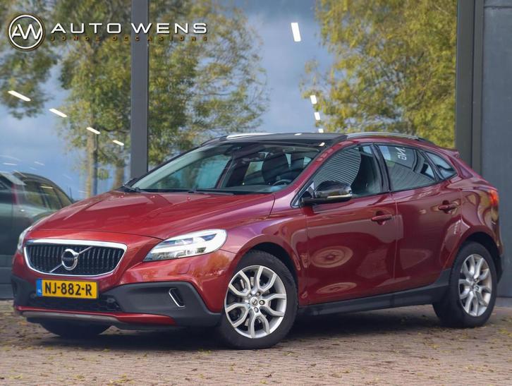 Volvo V40 Cross Country 2.0 T3 Nordic+ 152PK Leder Pano Trek, Auto's, Volvo, Bedrijf, Te koop, V40, ABS, Achteruitrijcamera, Airbags