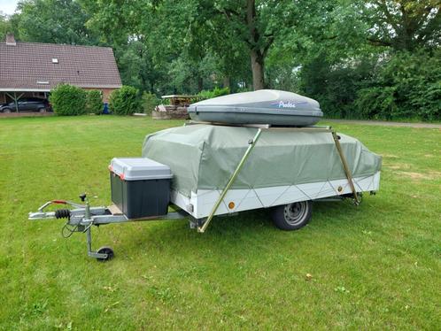 Vouwwagen Trigano odyssee, Caravans en Kamperen, Vouwwagens, Trigano, tot en met 6, Meerkleurig, Aanwezig, Ophalen