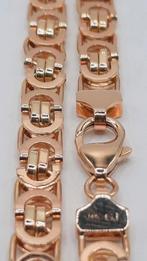 gouden platte koningsketting 14kt, Www.bredajuwelier.nl, Nieuw, Ophalen of Verzenden, Www.bredajuwelier.nl
